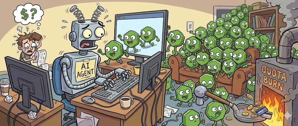 离谱！我让阿里 AI 改个 Bug，它反手给了我 50 个 Node 进程